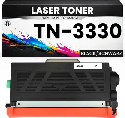 Produktbild von XL Toner kompatibel für Brother TN-3330 HL-5440D/5450DN/5450DNT/6180DW/6180DWT/5470DW/5470DWT MFC-8510DN/8520DN/8710DW/8810DW/8910DW/8950DW/8950DWT DCP-8110DN/8150DN/8155DN/8250DN in Schwarz