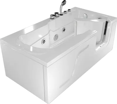Produktbild von Whirlpool Seniorenwanne mit Tür S17-EH-WP-L 150x75cm