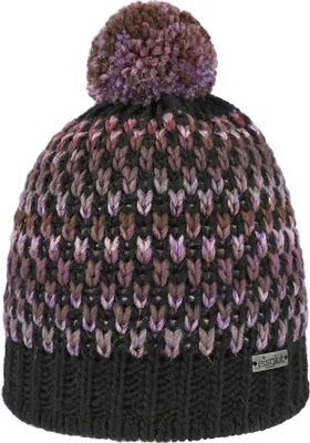 Eisglut glitzernde Strickmütze Baileyl in lila