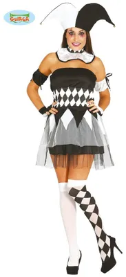 Produktbild von Horror Clown Kostüm für Damen, Größe:M