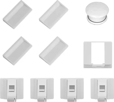 Produktbild von 4x Magnetische Kindersicherung Schrank Unsichtbar | Baby Kinder Schutz Schrankschloss Schranksicherung Schubladensicherung Magnet | 4 Schlösser & 1 Schlüssel