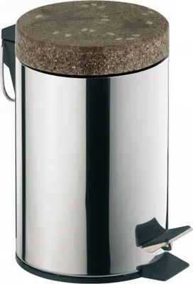 Produktbild von Treteimer Abfalleimer Kosmetikeimer Mülleimer Tretmülleimer Bad Eimer 3 Liter Mare
