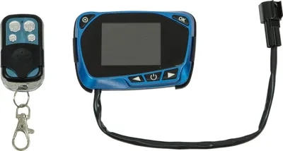 Image de S-A2018 - Boîtier depour chauffage auxiliaire 12 V - Télécommande - Écran LCD - Minuterie - Pour chauffage à air diesel de voiture - Blanc