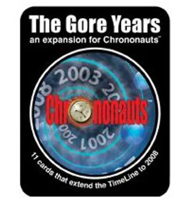 Zdjęcie produktu dla Dodatek „The Gore Years” do gry „Chrononauts” – rozszerzenie do gry karcianej – wersja angielska