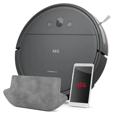 Produktbild von AEG 6000 Saugroboter Gyroscope + Camera / Farbe: Dark Grey AR61UW1DG Dark Grey