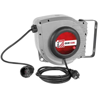 Produktbild von Holzmann EKR10M_230V Elektrokabel Aufroller 10lfm