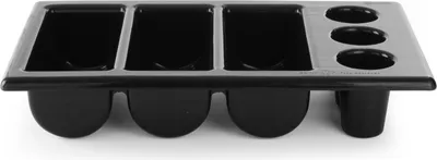 Zdjęcie produktu dla HENDI Besteckbehälter, Schwarz, 530x325x(H)105mm