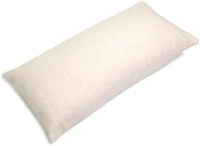 Produktbild von Bio-Dinkelspelzkissen 20x40cm mit Reißverschluss, Bio-Flanell mit Bio Dinkelspelz