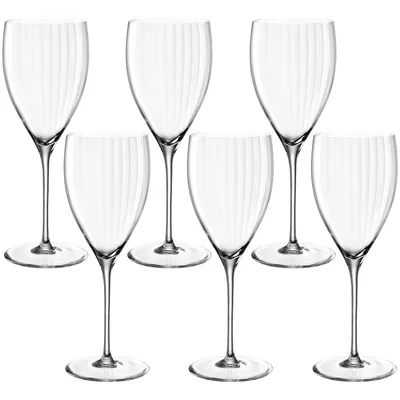 Produktbild von LEONARDO Poesia, Universelles Weinglas, Tulpenglas, Glas, Transparent, 350 ml, 22 cm