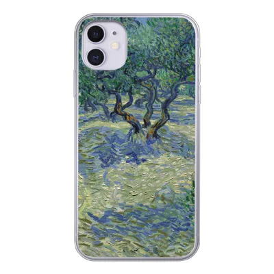 Produktbild von MuchoWow® Handyhülle Schutzhülle Hülle für iPhone 11 Der Olivenhain - Vincent van Gogh Silikon Softcase Handy Hülle - Handytasche