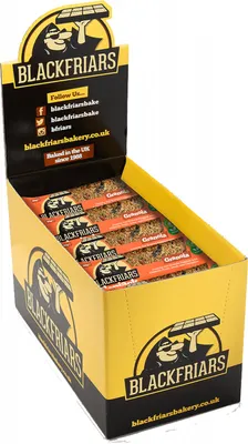 Produktbild von Blackfriars Flapjacks (25x90g) Granola - Riegel - Energie-Riegel