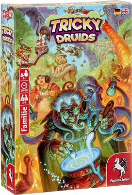 Zdjęcie produktu dla 51911G - Tricky Druids, gra karciano-kościana, dla 2 do 4 graczy, wiek 8+