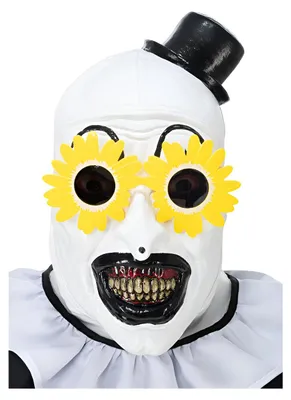 Produktbild von Gelbe TERRIFIER - Sonnenblumenbrille als Kostümzubehör