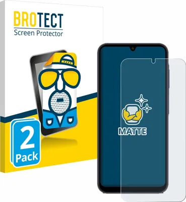 Produktbild von 2x BROTECT Schutzfolie für Samsung Galaxy A25 5G Displayschutz Displayschutzfolie Folie Matt Entspiegelungsfolie