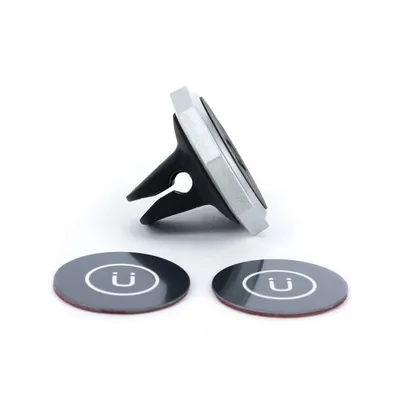 Produktbild von Xqisit Air Vent, Handy/Smartphone, Auto, Schwarz, Silber