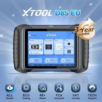Productafbeelding van XTOOL OBD2 diagnoseapparaat voor auto D8S