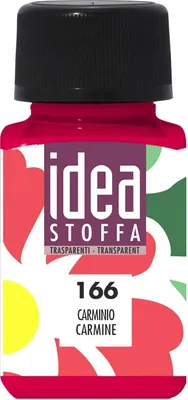 Obrázek produktu pro Barva na textil MAIMERI Idea Stoffa 60 ml - Karmínová