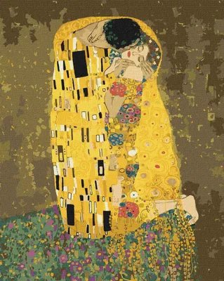 Immagine prodotto di Quadro DA NUMERI CON TELAIO Quadro - Bacio di Klimt 40x50 cm