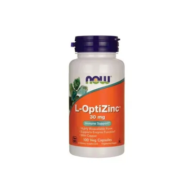 Productafbeelding van VoedingssupplementenNOW Foods L-optizinc Cynk I Miedź (100 capsules) 3771