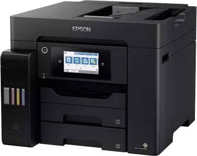 Produktbild von EcoTank ET-5855 DIN-A4-Multifunktions-Wi-Fi-Tintentankdrucker mit Fax