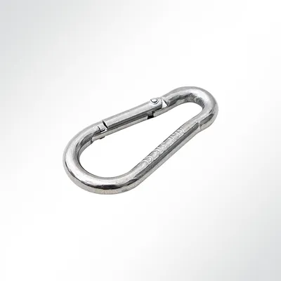 Produktbild von Lysel® Feuerwehr Karabinerhaken Nirosta Karabiner 9x90mm V4A/AISI316 VE 100 Stück