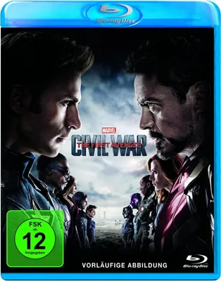 Produktbild von The First Avenger: Civil War BluRay