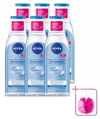 Produktbild von 6 x NIVEA Micellair Reinigingswater Refreshing - 200 ml - Sparpackung - 6 Stücke