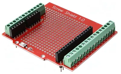 Prototyping Shield Extension für UNO, Schraubshield V1.0
