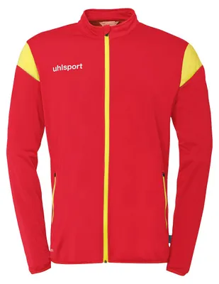 Immagine prodotto di Uhlsport Squad 27 Giacca in poliestere per bambini - Rosso / Giallo