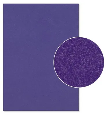 Produktbild von Plottermarie Plotterfolie Premium Flockfolie mit samtiger Oberfläche – Plotterfolie für Textildruck, T-Shirts, Baumwolle, Polyester & Mischgewebe A4 - 280 Purple