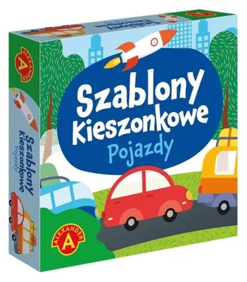 Immagine prodotto di Gra Szablony Kieszonkowe Pojazdy