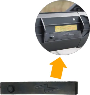 Zdjęcie produktu dla Gumowa Zaślepka Portu Ładowania do Kugoo KuKirin G3 PRO