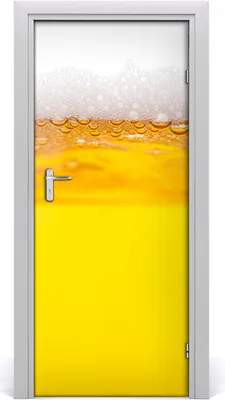 Produktbild von Tulup Türaufkleber 85x205 cm Dekorative Aufkleber Selbstklebend Wasserdichte Tapete Abnehmbar Schlafzimmer Wohnzimmer Wohnkultur - Hausbier