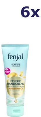 Produktbild von 6x Fenjal Handcrème Classic 75 ml
