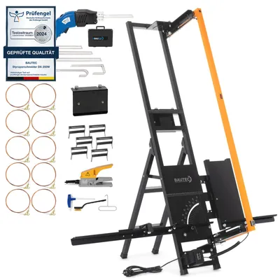 Produktbild von BAUTEC Heißdrahtschneider ALUCUTTER 3014 + Profi Handschneider Styrocutter 250W