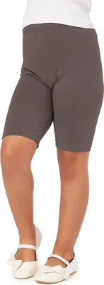 Produktbild von Merry Style Mädchen Kurze Leggings aus Viskose MS10-132 (Matt Grau, 110)