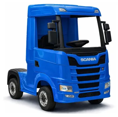 Obrázok produktu pre Elektromobil, auto na batérie, Scania 500R HL698, modré, 4x4