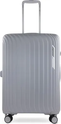 Produktbild von bugatti Hera Hard Case Trolley Light Grey hellgrau 66cm