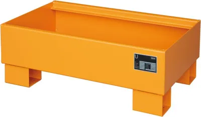 Produktbild von Bauer Auffangwanne AW 60-1, lackiert, Gelborange
