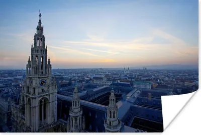 Produktbild von MuchoWow® Poster Wien - Österreich - Rathaus 30x20 cm - Plakate - Print