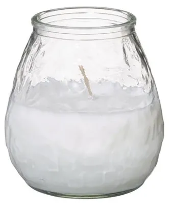 Imagen del producto de METRO PROFESSIONAL, velas, 9,8 x 10,2 cm, cera, transparentes, paquete de 6 unidades