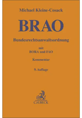 Obrázok produktu pre Bundesrechtsanwaltsordnung