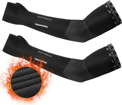 Produktbild von ROCKBROS Armlinge Arm Sleeves Thermo-Armstulpen Herren Damen Armwärmer gr. 2XL/3XL Neu