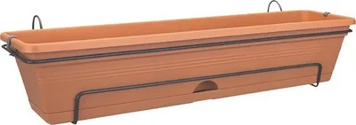 Produktbild von elho beautiful living GB Balkonkasten „Through all-in-1“ 6 95171E+12 Balkonk. 70cm T.rot