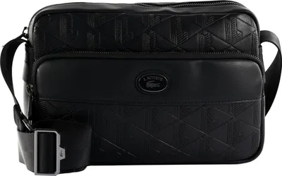 Produktbild von Lacoste Monogramm - Umhängetasche 24 cm (noir)