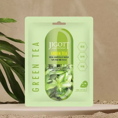 Imagen del producto de Mascarilla en ampolla Jigott con extracto de ginseng, 27 ml