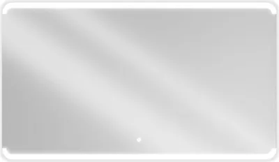 Produktbild von Mexen Nida podsvícené koupelnové zrcadlo 140 x 80 cm, LED 6000K, ventilátor - 9806-140-080-611-00