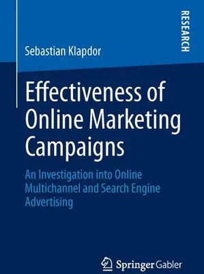 Obrázek produktu pro Effectiveness of Online Marketing Campaigns