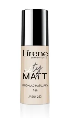Obrázek produktu pro Matující tekutý make-up Lirene City Matt - Světlý odstín 203, 30 ml