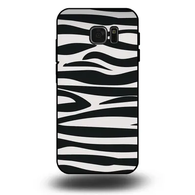 Produktbild von Smartphonica Handyhülle passend für Samsung Galaxy A52s 5G mit Zebradruck - TPU Tasche mit Zebradruck Design - Schwarz Weiß